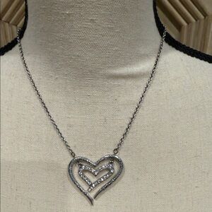 Brighton Silver Heart Necklace